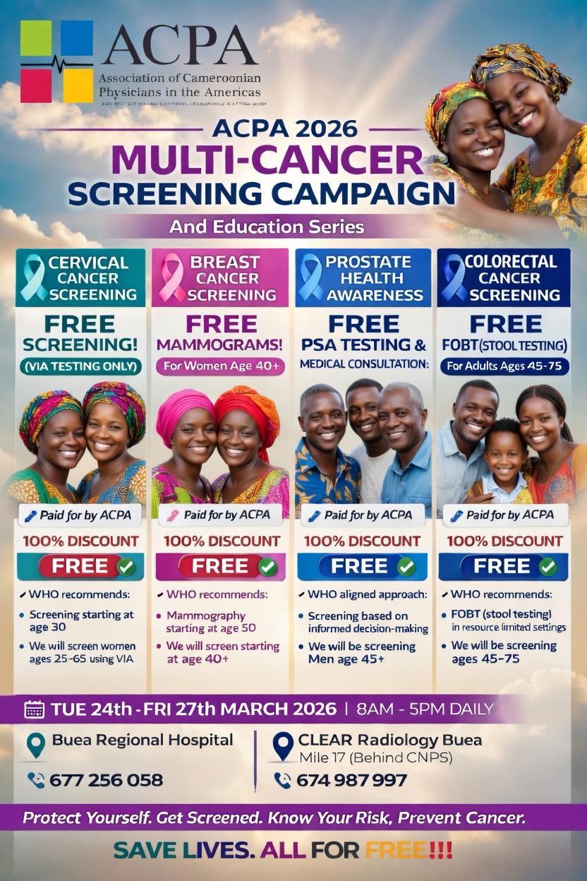 Man in a gray plaid suit posing next to a blue conference poster on a tripod stand for ACPA Scientific Conference 2026.